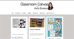 Desktop Screenshot of classroomcanvas.com
